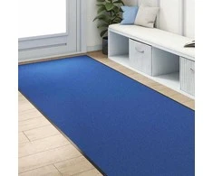 Durų kilimėlis Mėlyna ir juoda 120 x 300 cm 100% poliamidas