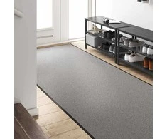 Durų kilimėlis Pilka ir juoda 120 x 350 cm 100% poliamidas