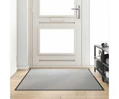 Durų kilimėlis Pilka ir juoda 120 x 180 cm 100% poliamidas