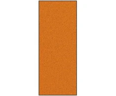 Durų kilimėlis Oranžinis ir Juodas 120 x 300 cm 100% poliamidas