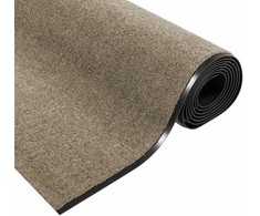 Durų kilimėlis Bežinė ir juoda 120 x 400 cm 100% poliamidas
