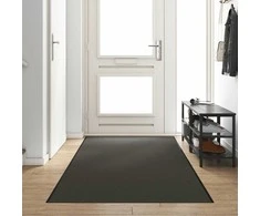 Durų kilimėlis Antracito ir juoda 120 x 350 cm 100% poliamidas