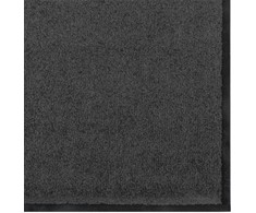 Durų kilimėlis Antracito ir juoda 90 x 150 cm 100% poliamidas
