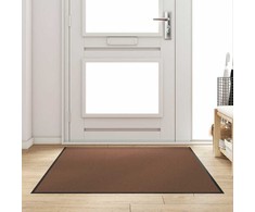 Durų kilimėlis Ruda ir juoda 120 x 180 cm 100% poliamidas
