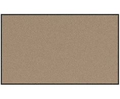 Durų kilimėlis Bežinė ir juoda 90 x 150 cm 100% poliamidas