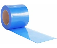 Durų užuolaida, mėlyna, 200mmx1,6mm, 25m, PVC