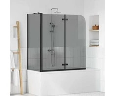 Dušo kabineto uždanga Juoda 120 x 68 x 130 cm