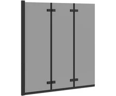 Dušo kabineto uždanga Juoda 130 x 138 cm