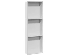 Dušo niša Baltas 90 x 30 x 9,5 cm Nerūdijantis Plienas