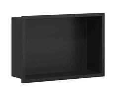 Dušo niša Juoda 30 x 20 x 9,5 cm Nerūdijantis Plienas