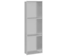 Dušo niša Sidabro 90 x 30 x 9,5 cm Nerūdijantis Plienas