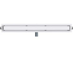 Dušo nuotekų 2-in-1 su 360° sifonu Sidabro 90 cm