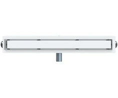 Dušo nuotekų 2-in-1 su 360° sifonu Sidabro 70 cm