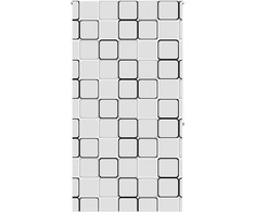Dušo roletas, 130x240 cm, audinio plotis 126 cm