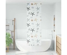 Dušo roletas su kasete, 80x240 cm, audinio plotis 76 cm