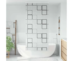 Dušo roletas su kasete, 90x240 cm, audinio plotis 86 cm