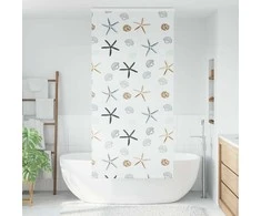 Dušo roletas su kasete, 90x240 cm, audinio plotis 86 cm