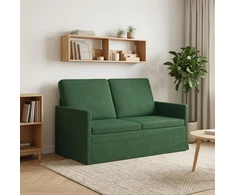 Dviejų vietų sofa Džiunglių žalia 130 x 81 x 82 cm