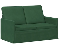 Dviejų vietų sofa Džiunglių žalia 130 x 81 x 82 cm