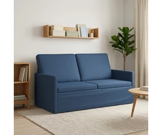 Dviejų vietų sofa Mėlyna 150 x 81 x 82 cm Audinys