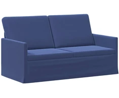 Dviejų vietų sofa Policijos mėlyna 150 x 81 x 82 cm Aksomas