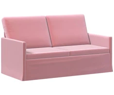 Dviejų vietų sofa Rožinė 150 x 81 x 82 cm Aksomas