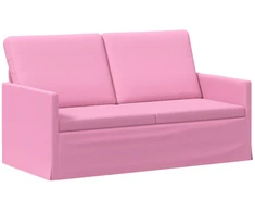 Dviejų vietų sofa Rožinė 150 x 81 x 82 cm Audinys