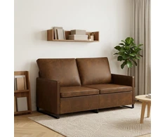 Dviejų vietų sofa Ruda 150 x 81 x 82 cm Dirbtinė zomša