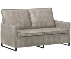 Dviejų vietų sofa Šviesiai pilka 150 x 81 x 82 cm