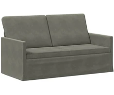 Dviejų vietų sofa Šviesiai pilka 150 x 81 x 82 cm