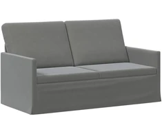 Dviejų vietų sofa Tamsiai pilka 150 x 81 x 82 cm Aksomas