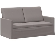 Dviejų vietų sofa Taupe 150 x 81 x 82 cm Audinys