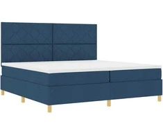Kiemas lova su galvūgalio Mėlyna 200 x 200 cm audinys