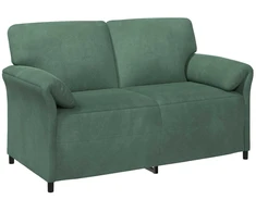 Dvitaškė sofa Jūrinė žalia 158 x 83 x 95 cm Aksomas