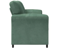 Dvitaškė sofa Jūrinė žalia 158 x 83 x 95 cm Aksomas