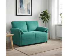 Dvitaškė sofa Turkio 138 x 83 x 95 cm Aksomas