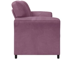 Dvitaškė sofa Violetinė 138 x 83 x 95 cm Aksomas