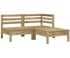 Dvivietė sodo sofa su pagalvėlėmis ir pakoja