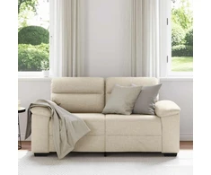 Dvivietė sofa, 160x81x84 cm, linas