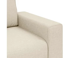 Dvivietė sofa, 180x77x82 cm, linas