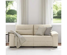 Dvivietė sofa, 180x81x84 cm, linas