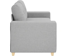 Dvivietė sofa, debesų pilka, 180x77x82 cm, audinys