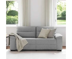 Dvivietė sofa, debesų pilka, 180x81x84 cm, audinys