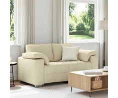 Sofa Kreminė 160 x 80 x 82 cm audinys