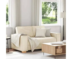Dvivietė sofa, lininė, 160x78x84 cm