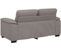 Dvivietė sofa, pilkai ruda, 160x81x84 cm, audinys