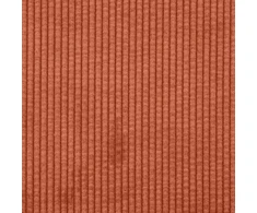 Dvivietė sofa, raudonai oranžinė, 160x77x82 cm, velvetas, audinys