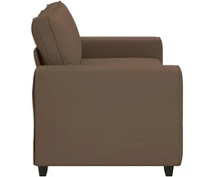 Dvivietė sofa, ruda, 180x77x82 cm, audinys