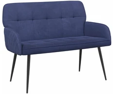 Dvivietė sofa su metalinėmis kojelėmis 2 vietos