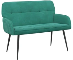 Dvivietė sofa su metalinėmis kojelėmis 2 vietos Turkio Aksomas